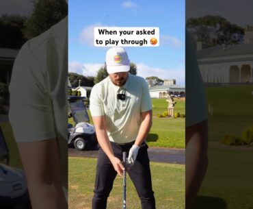 never hit a good shot in this situation #golf #golfshorts #golfswing #funny #skit ​⁠@golfslump