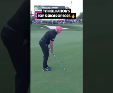 Which Tyrrell Hatton shot was your favorite? 👀 #LIVGolf #Golf