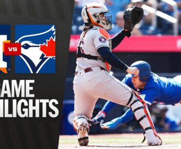 Astros vs. Blue Jays Game Highlights (9/11/25) | MLB Highlights