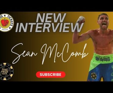 Sean McComb: Have to stay ready and trust the process. I Could be 2/3 fights away from world title