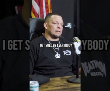 Nate Diaz attracts trouble 😳