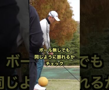 岩﨑亜久竜プロ ドライバー練習 #short #ゴルフ #golfswing