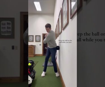 How To STOP Sliding The Hips  #golf