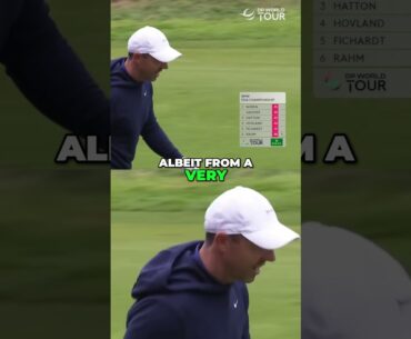 Rory McIlroy Amazing Iron Shot #golf