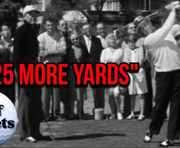 Sam Snead's Secret for MAXIMUM CLUBHEAD SPEED