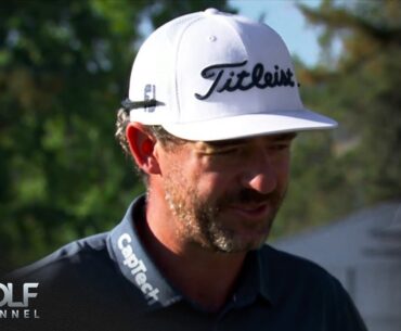 Lanto Griffin emotional after huge final round at Procore Championship | Golf Channel