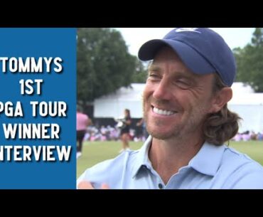 Emotional Tommy Fleetwood REACTS To FIRST PGA Tour Victory