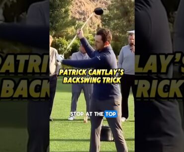 Patrick Cantlay’s Pause Drill for More Speed ⛳ #GolfSwing #GolfTips #PGATour #golfshorts