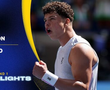 Ben Shelton vs. Ignacio Buse Highlights | 2025 US Open Round 1