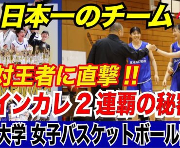 【日本一のチーム密着】白鷗大学女子バスケットボール部｜インカレ2連覇の秘密に迫る！