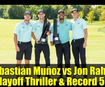 Sebastián Muñoz vs Jon Rahm: Playoff Thriller & Record 59 | LIV Golf Indianapolis Highlights