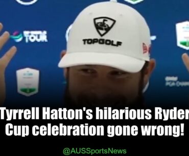 Golf Star Tyrrell Hatton's Wild Ryder Cup Night: Vomit and Victory