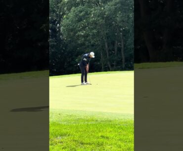 Team Europe's Viktor Hovland Putting Routine at the BMW PGA from Wentworth. #golfswing #golf