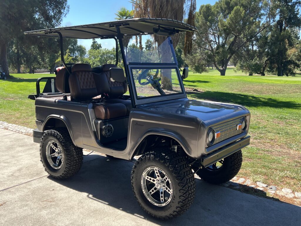 Now that's a golf cart