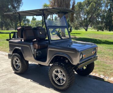 Now that's a golf cart