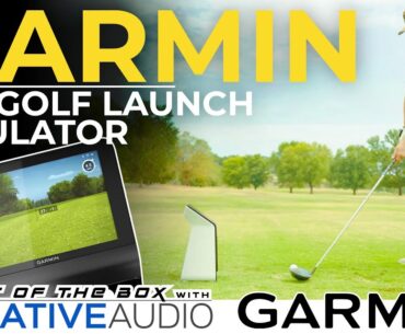 An In-Depth Look at the Garmin Approach R50 Golf Launch Simulator! | Out of the Box