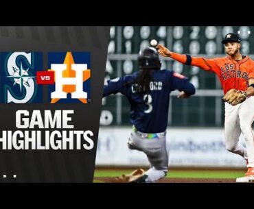 Mariners vs. Astros Game Highlights (9/19/25) | MLB Highlights
