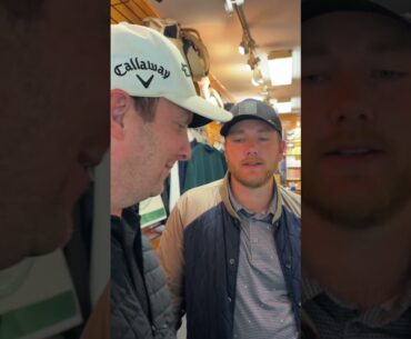 When the Pro Shop Watches you Tee off