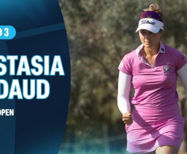 Nastasia Nadaud fires a third round 69 (-3) | La Sella Open