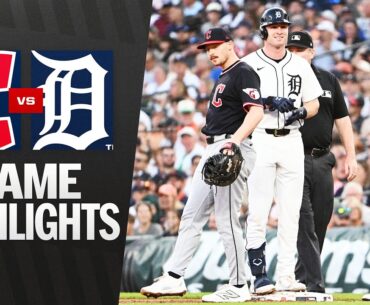 Guardians vs. Tigers Game Highlights (9/17/25) | MLB Highlights