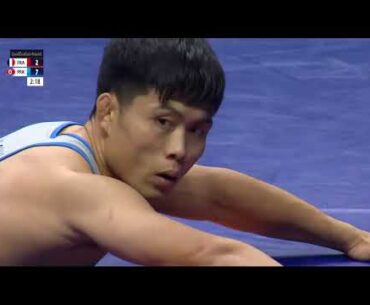 GR 63KG Qualification | Stefan Clement (Fra) Vs Chan Kim (Prk) | Senior World Championship 2025