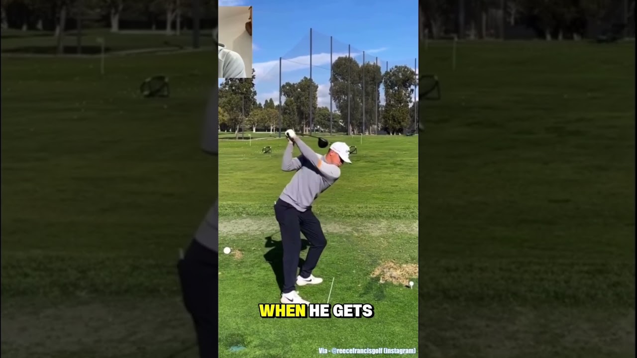 Watch how Alex Noren exaggerates his practice swing to fix his real one. Genius! #golf #golftips Watch how Alex Noren exaggerates his practice swing to fix his real one. Genius! #golf #golftips