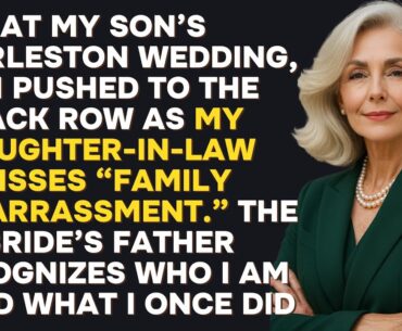 Daughter-in-law Calls Me a "Family Embarrassment" at Her Wedding—Then Her Father Recognizes Me