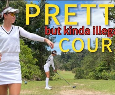 Mountain Golf + Illegal Pin Positions 🫣 Golfing with Gen @ Berjaya Hills Golf Club