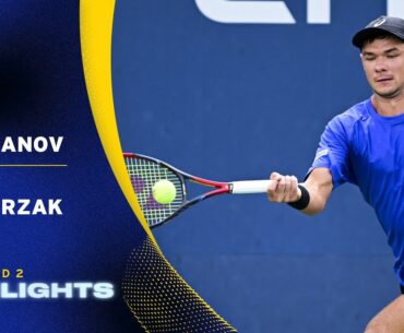 Karen Khachanov vs. Kamil Majchrzak Highlights | 2025 US Open Round 2