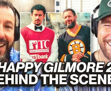 Adam Sandler spills what it’s REALLY like acting with Travis in Happy Gilmore 2 & crazy set stories
