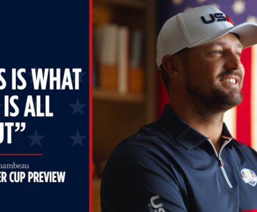 Bryson DeChambeau Talks Tiger, Big Drives and Ryder Cup Energy