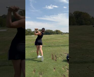 Swings back home 🧡💙🧡 #golf #golfswing #golfgirl #golfing #golftips #golfpro #golfshorts #golfer