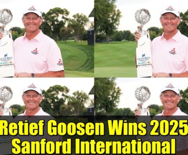 Retief Goosen Wins 2025 Sanford International | PGA Tour Champions Highlights South Dakota