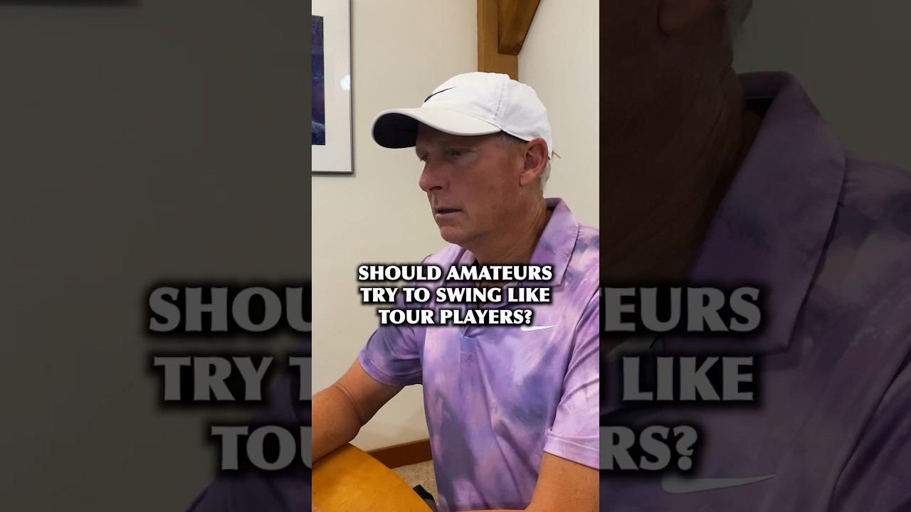 Stop trying to swing like pro tour players ‼️ #golftips #golfswing #golfinstruction Stop trying to swing like pro tour players ‼️ #golftips #golfswing #golfinstruction