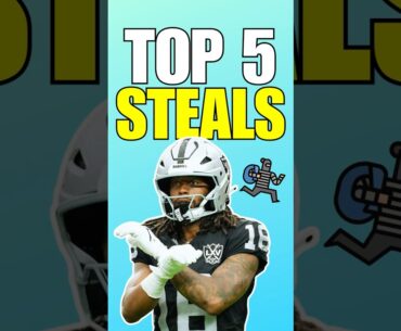 Top 5 Must-Have STEALS for 2025 Fantasy Football 🔥