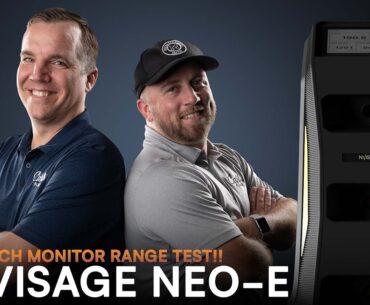 NVISAGE Neo-E Outdoor Golf Simulator Test // Carl's Backyard Range