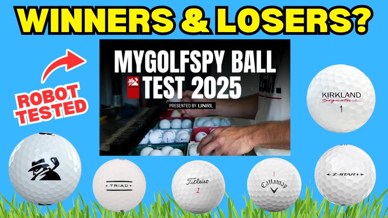 Robot Tested: The Best Golf Balls of 2025 (MyGolfSpy Results!) Robot Tested: The Best Golf Balls of 2025 (MyGolfSpy Results!)