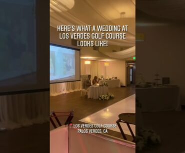 Los Verdes Golf Course Wedding | Palos Verdes, CA