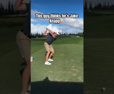 You are not Jake Knapp 💀#golf #shorts