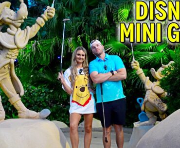 Disney's Winter Summerland Summer Mini Golf Match!