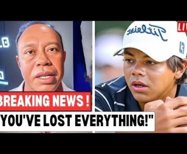 CHARLIE WOODS DISQUALIFIED! Tiger Woods’ SHOCKING RESPONSE!