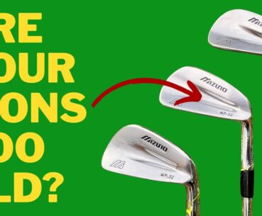 Are Your Irons Too Old? My 20 Year Old Models Were Not But ...