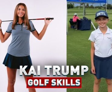 ⛳ Kai Trump’s Little Sister Chloe STUNS at Her First Golf Tournament!