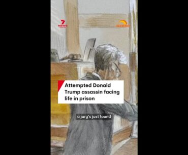 Attempted Donald Trump assassin facing life in prison
