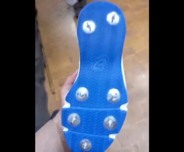 Asics Cricket Spikes Size UK 8  #cricket #cricketplayer #cricketequipment #cricketgear