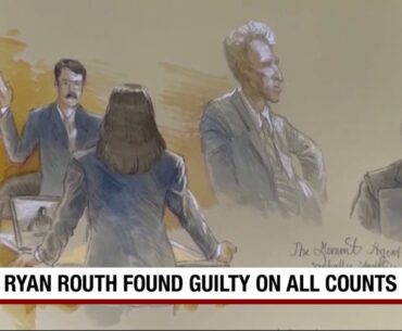 Would-be Trump assassin Ryan Routh tries stabbing self after guilty verdict