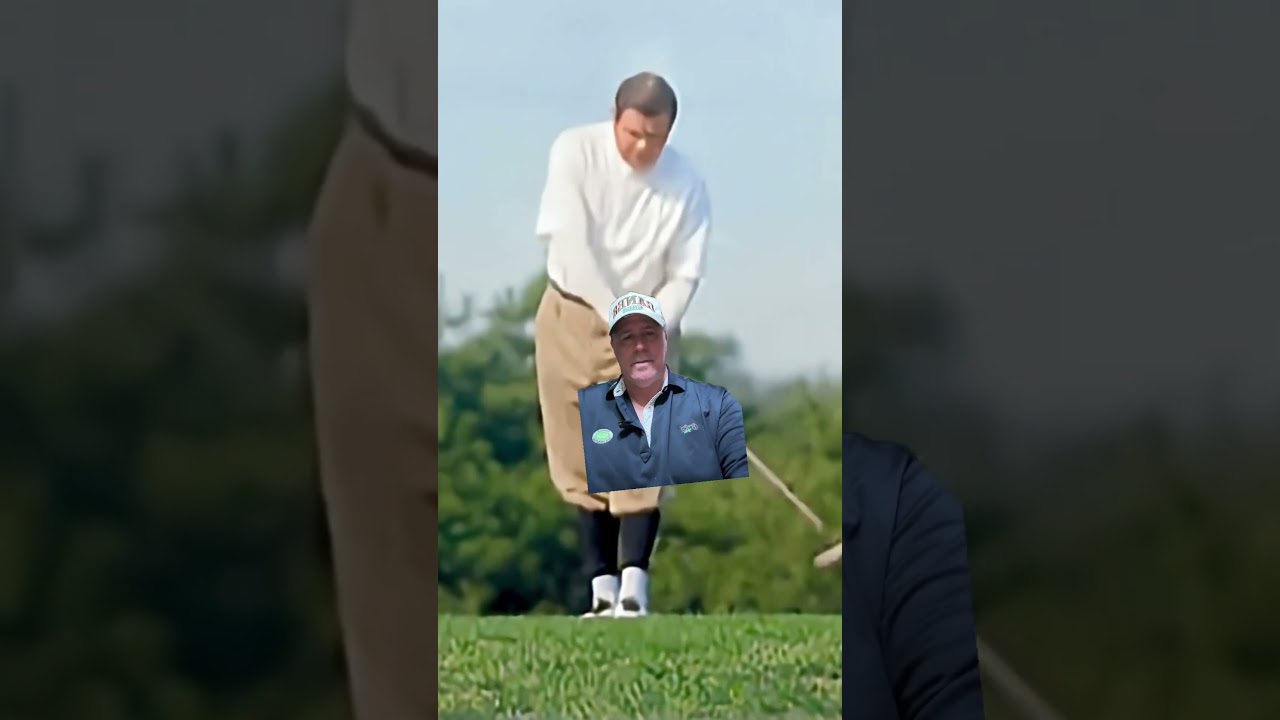 Babe Ruth DESTROYS a tee shot! #golf #fedexcup Babe Ruth DESTROYS a tee shot! #golf #fedexcup