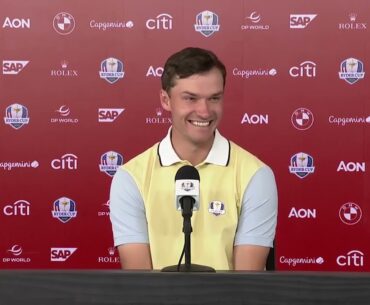 “Call Me Nicolai?” Rasmus Højgaard on Twins, Team Room & Debut Nerves | Ryder Cup 2025
