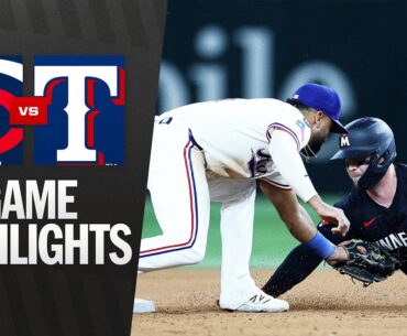 Twins vs. Rangers Game Highlights (9/23/25) | MLB Highlights