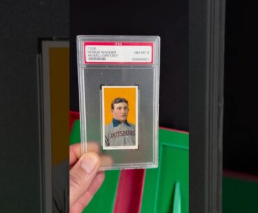 The first trading card EVER graded... 😳🔥